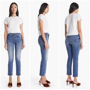 💕MOTHER💕 The Pixie Tomcat Ankle Jeans ~ Daytime Warrior 26 NWT